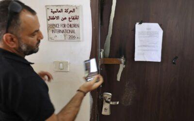 Agression israélienne dans les locaux de sept ONG palestiniennes